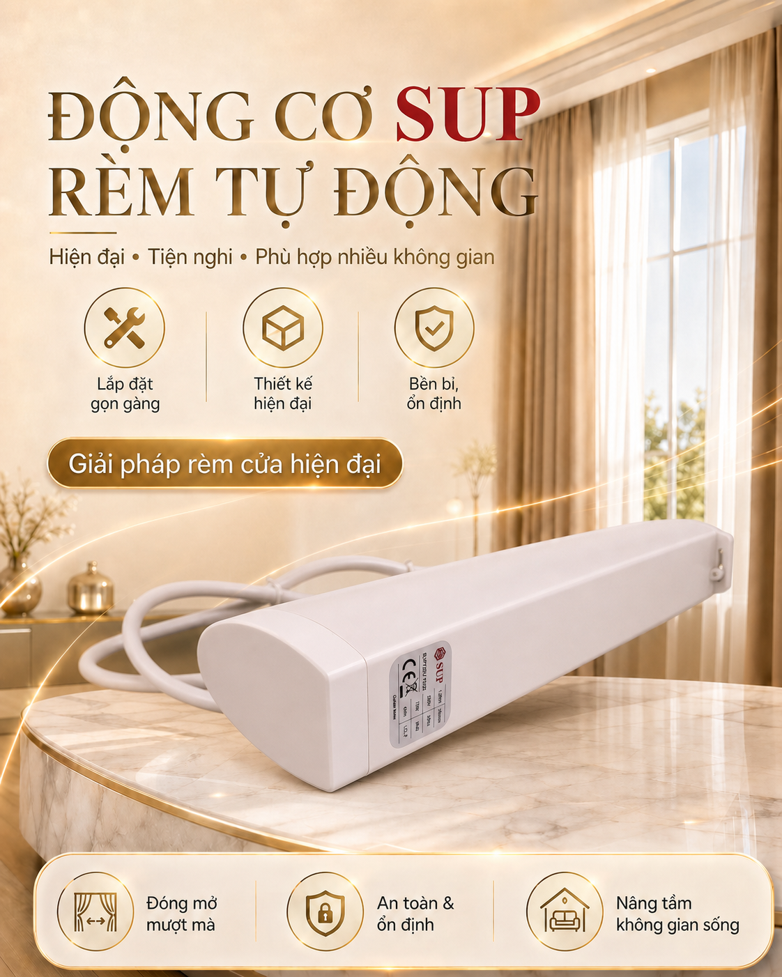 Hướng dẫn bảo dưỡng rèm tự động đúng cách